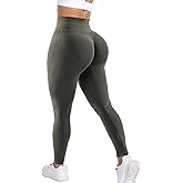ASERAY Scrunch Butt Lifting Leggings for Women Amplify Contour Seamless Workout Gym Leggings High Waisted Yoga Pants