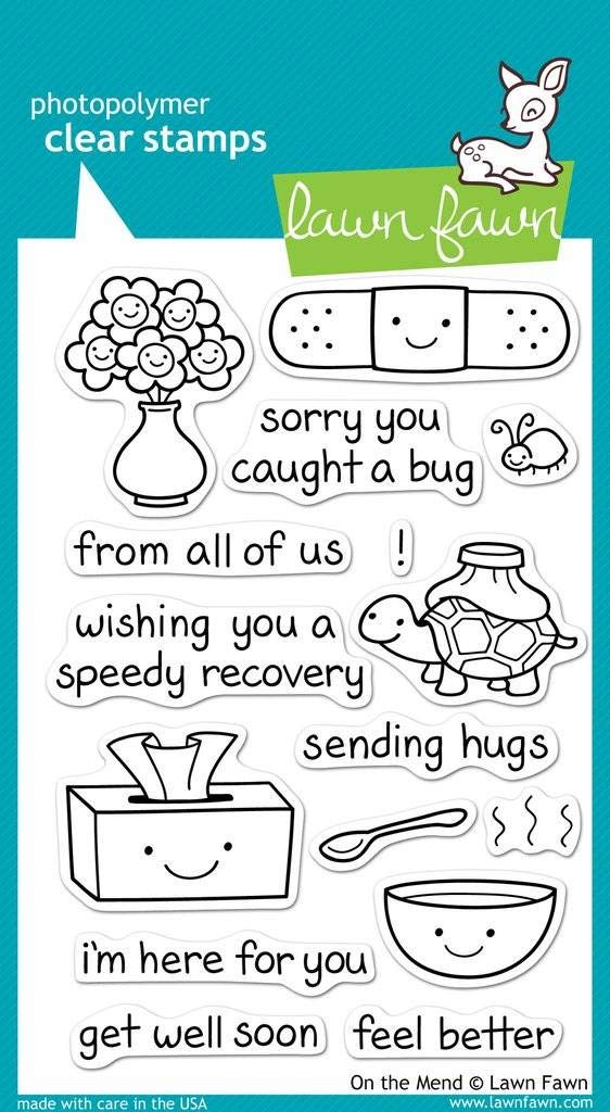Lawn Fawn Clear Stamps On The Mend