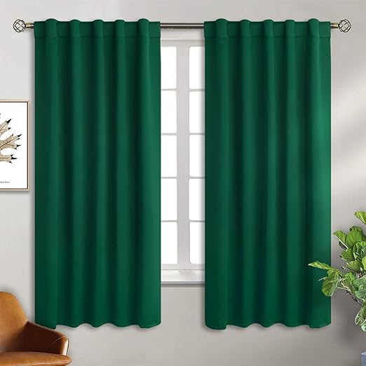 Amazon Com Bgment Rod Pocket And Back Tab Blackout Curtains For