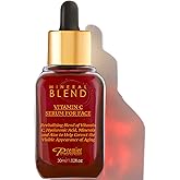 Vitamin C Facial Serum with Hyaluronic Acid & Rose Hips Oil – Cosmetic Face Serum, Mineral Blend by Premier Dead Sea, 1.02 fl oz