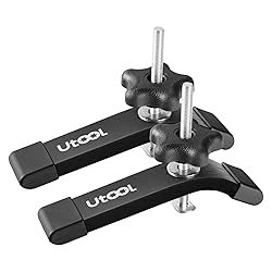 UTOOL 2 Pack T-Track Hold Down Clamps Kit, 6-1/3" L