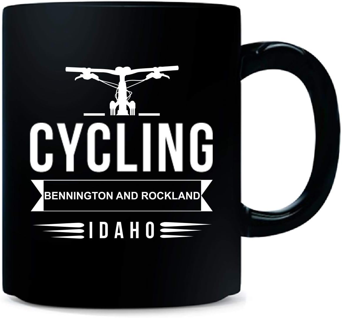 Bennington And Rockland Idaho Cycling Two Wheel Riding - Mug