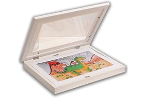 Kids Art Frame, Kids Artwork A4 Picture Frames Changeable with Storage Holds 70Pcs Child Drawings, 8.3"x 11.8"Front Opening A