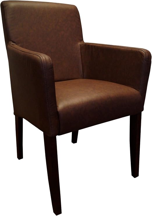 Lederstuhl Braun Esszimmer - Zuhause