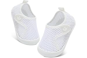 FEETCITY Wide Baby Water Shoes Boys Girls Barefoot Shoes Quick-Dry Kids Aqua Socks for Beach Swim Pool