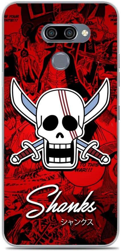 Amazon Com Clear Case Compatible For Lg K50 One Piece Zoro Luffy 6 Transparent Soft Gel Edge Back Cover Silicone