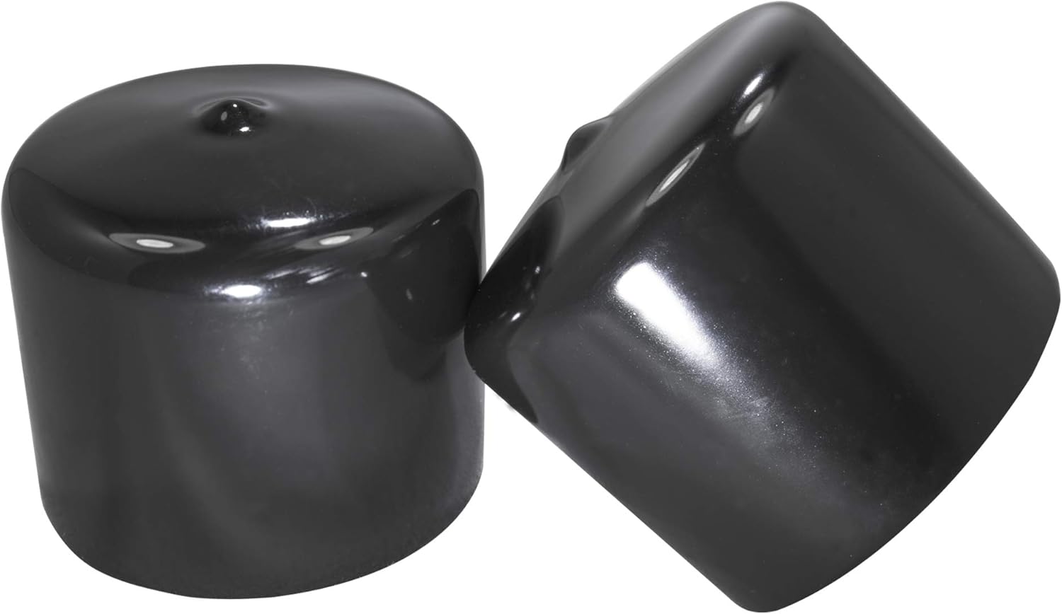 Prescott Plastics 8 Pack Round Black Vinyl (Tall) Pipe