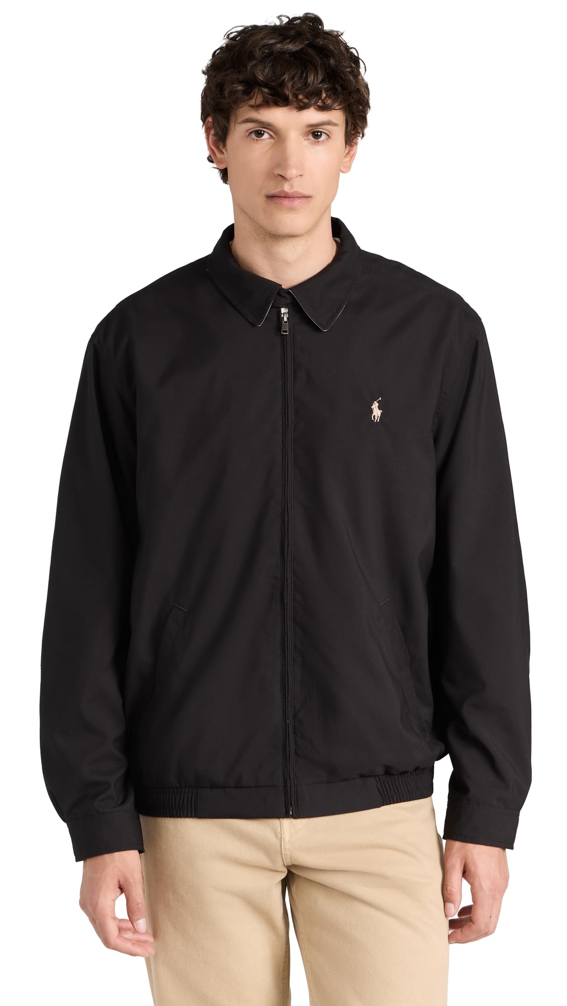 Photo 1 of POLO RALPH LAUREN Men's Bi-Swing Windbreaker Jacket, RL Black, XL