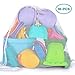 YIZI Beach Toy Set - Soft Mesh with Backpack Mesh Bag - Over Fun Sand Toys Set for Girls and Boys Kids Outdoor Toys