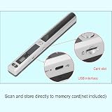 LJCM Portable Document Scanner 900DPI JPG PDF Fast Scanning Clear Display A4 view 3