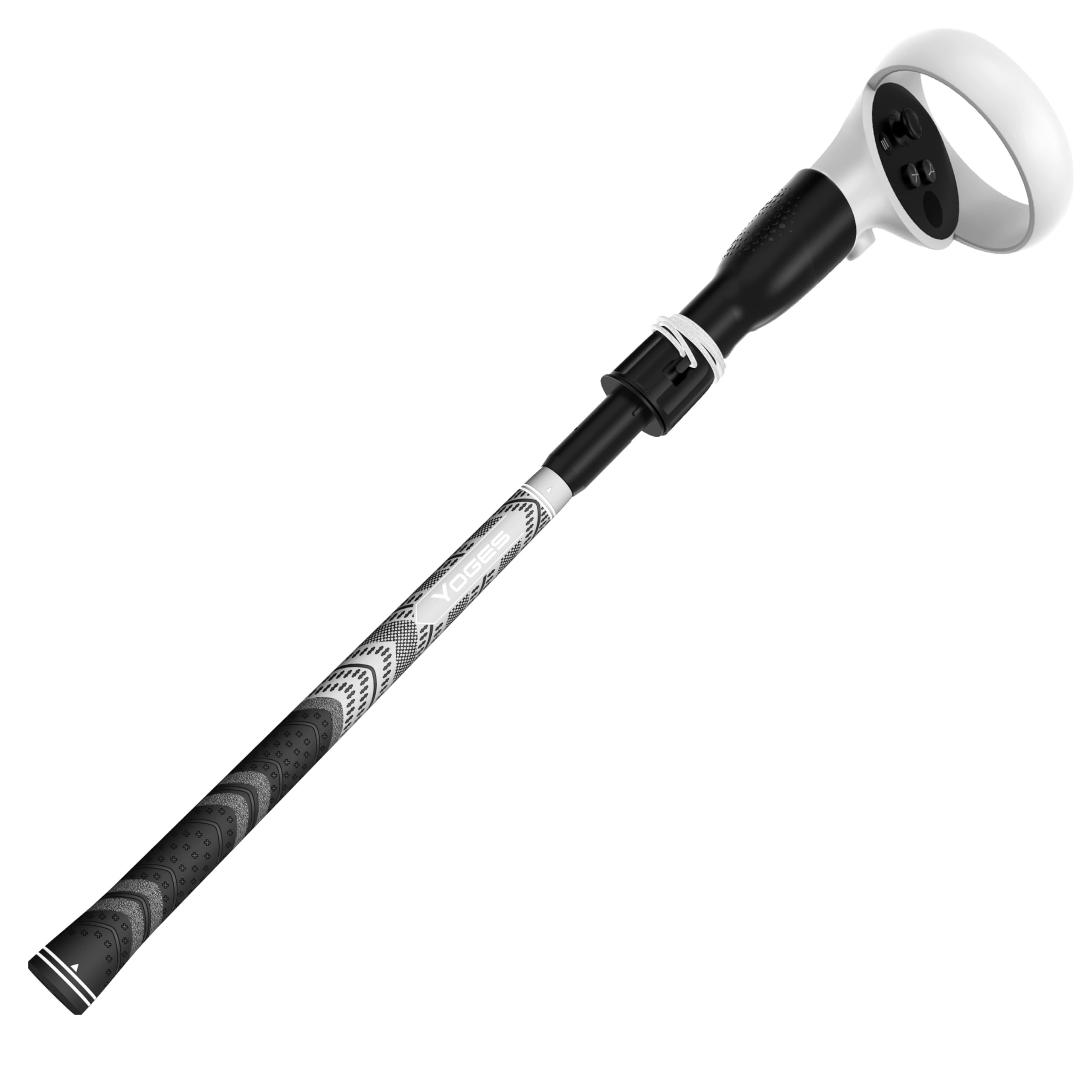 YOGES VR Golf Club Handle Compatible with Oculus-Quest 2-Accessories, Virtual Reality Baseball Controller Attachment, Simulator Real Golf Game Bat Adapter for Golf+, Walkabout Mini Golf, Golf5eclub