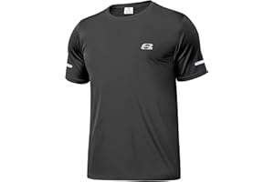 Boyzn Men's UPF 50+ Sun Protection Swim Shirts - Quick Dry Lightweight Rash Guard Beach Swim Tee for Surfing Swimming Fishing