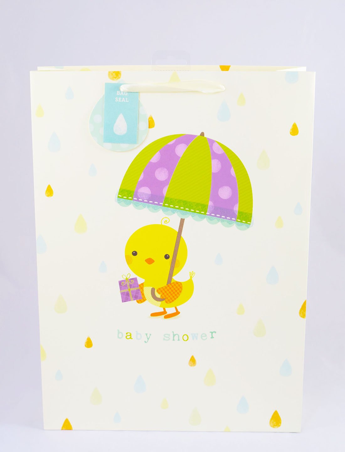 Baby Shower Gift Bag Large Present Gift Wrap Cute Chick Party Unisex