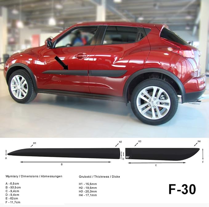 Amazon.fr Spangenberg 370003001 Baguettes de Protection latérales