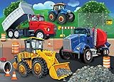 White Mountain Puzzles Trucks & Tractors Jigsaw Puzzle (24 Piece)