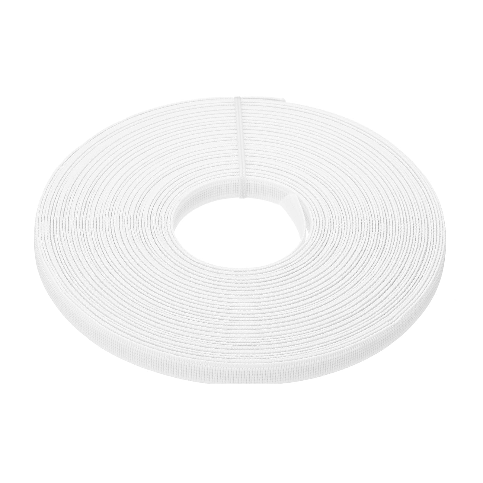 PATIKIL 10mm x 15 Yards Boning for Sewing, Polyester High-Density Boning for Handmade Dolls Hats Handbags Wedding Dresses, White