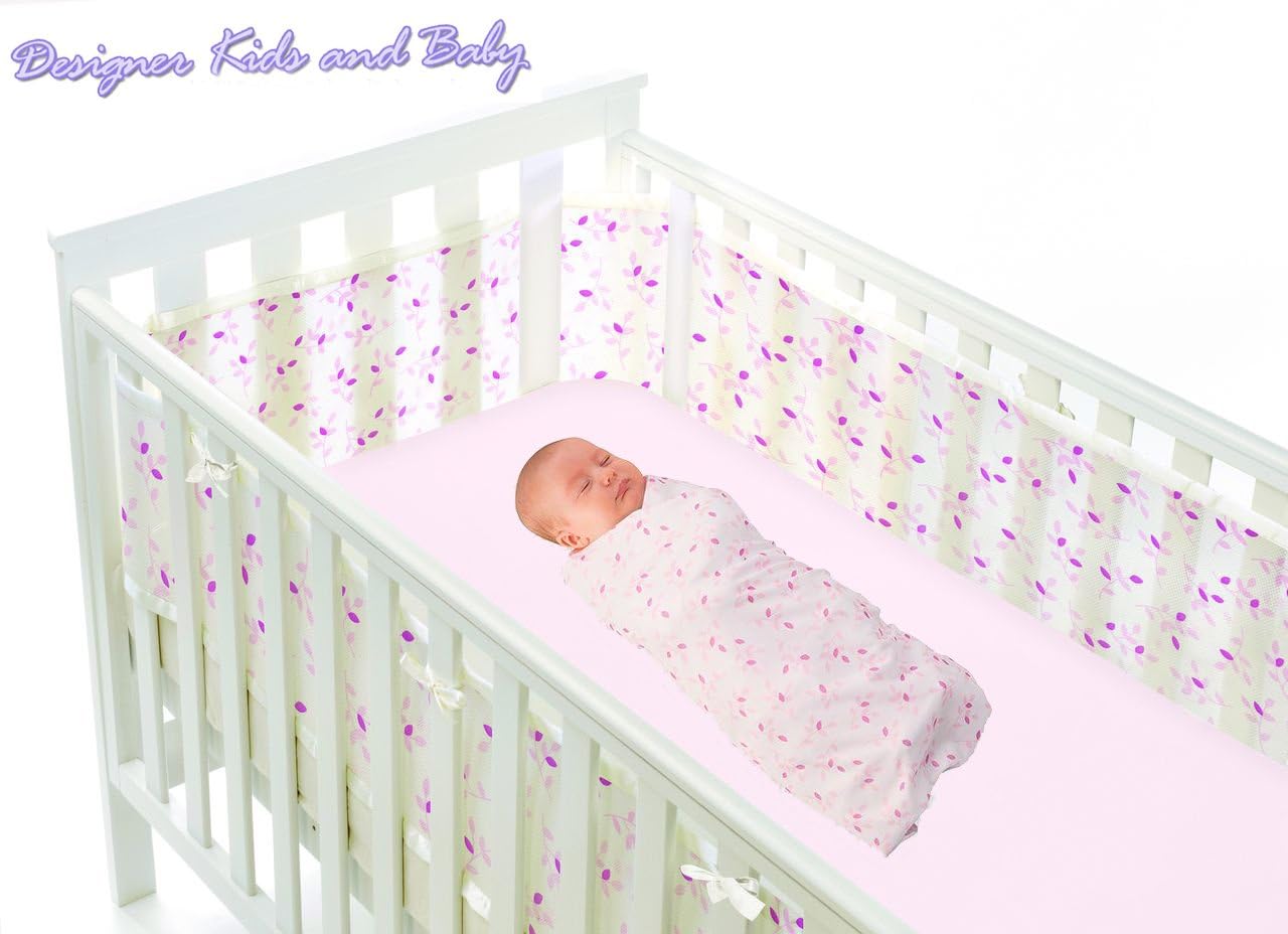 mesh cot bed bumper