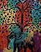 Psychedelic Celestial Elephant Tree Tapestry ,Good Luck Tie Dye Elephant Tapestry , Hippie Gypsy Wall Hanging , Tree of Life Tapestry , New Age Dorm Tapestry, 54x86 inches approx