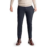 birddogs Men’s Stretch Khaki Pants – Slim Fit, Cooling Athletic Dress Pants with Zipper Pockets for Work, Golf & Travel