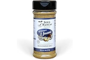 SEED RANCH FLAVOR CO. Seed Ranch - Umami Seasoning Salt - Porcini Mushrooms, Nutritional Yeast, Smoked Paprika, and Kelp Fronds - Gluten Free, Nut Free, Dairy Free, Low Carb, Whole 30, Paleo, Keto, Kosher