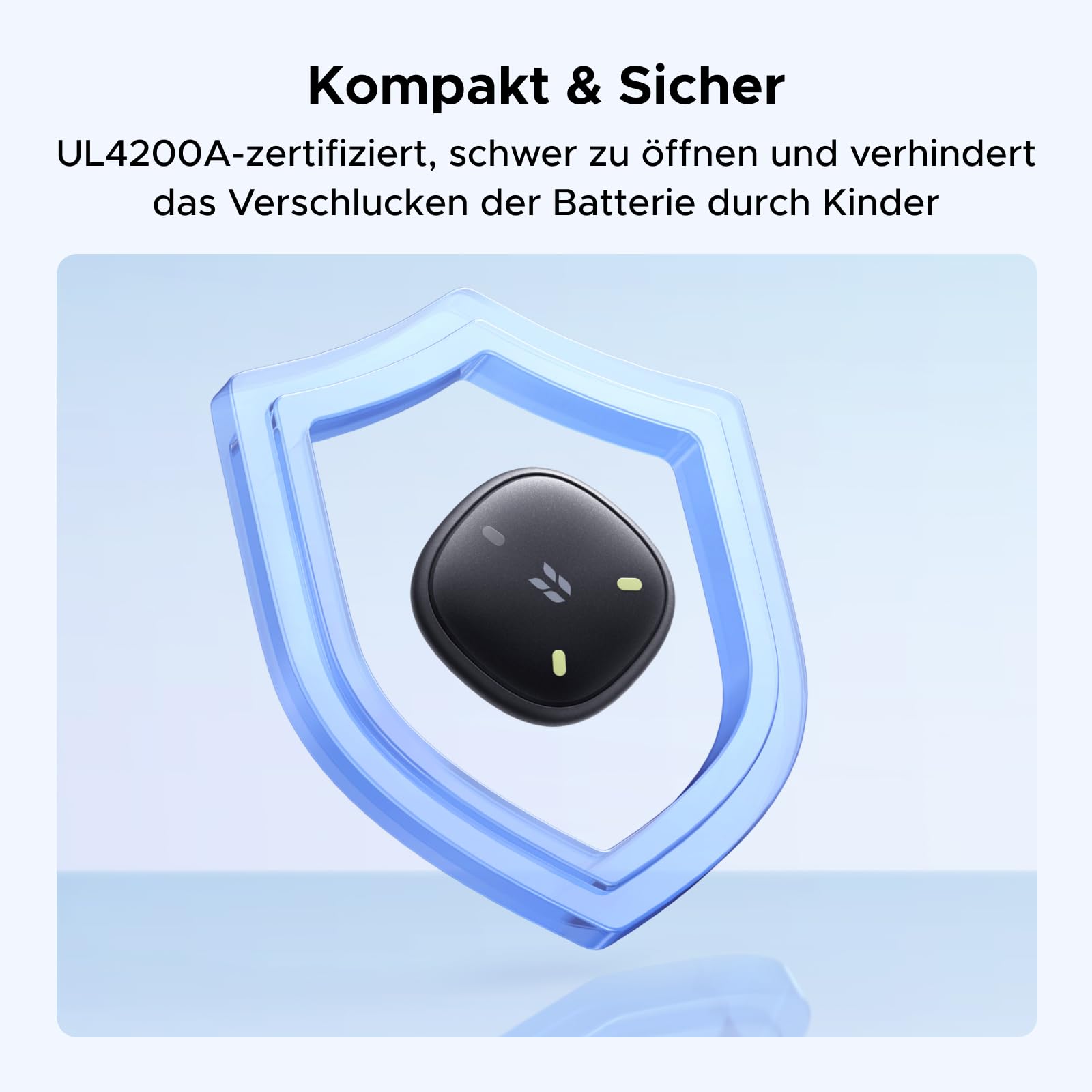 UGREEN FineTrack Mini 2 kompatibel mit Apple Find My (nur iOS), Schlüsselfinder mit 110dB Signalton, Leuchtendes Design, IP68, Tracker für Koffer, Keys, Rucksack (4 Pack) 8