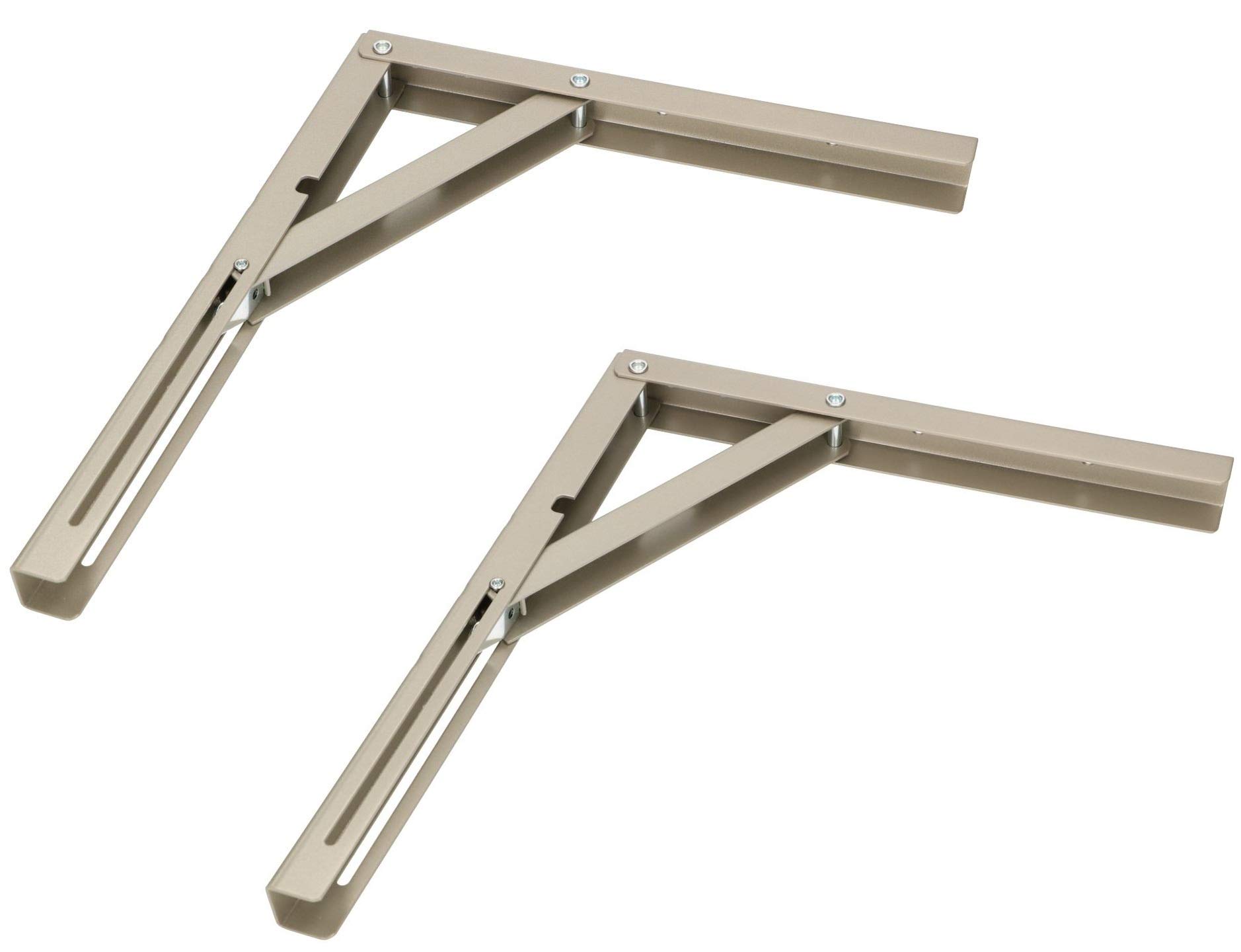 KOTARBAU 2 Pcs Folding Console 200/300/400 All Colours Holder Steel Bracket Wall Brackets Brackets Bracket Bracket Bracket Shelf Bracket Heavy Duty