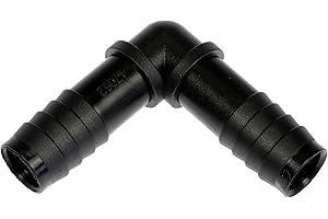 Dorman 47062 Heater Hose Connectors - 5/8 In. X 5/8 In. Elbow - Plastic Universal Fit