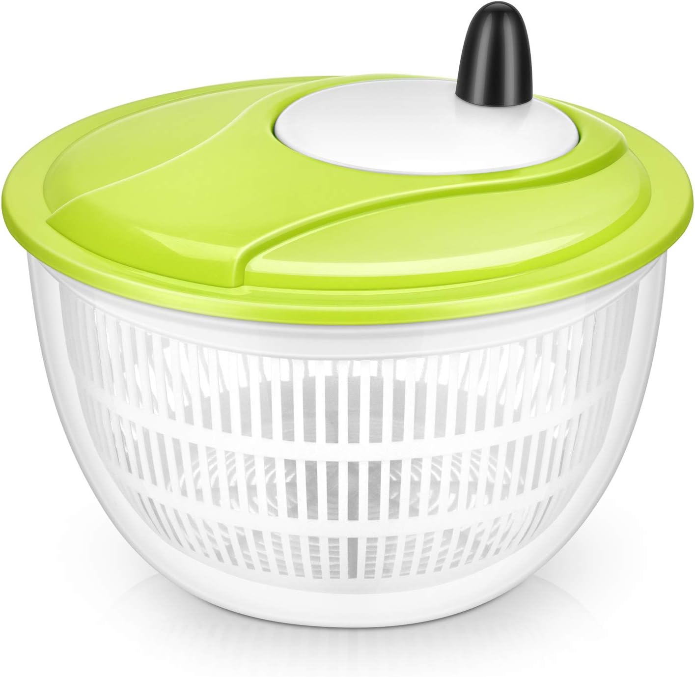 NEW STYLISH HEALTHY EATING SALAD SPINNER LEAF DRYER LETTUCE VEG DRAINER