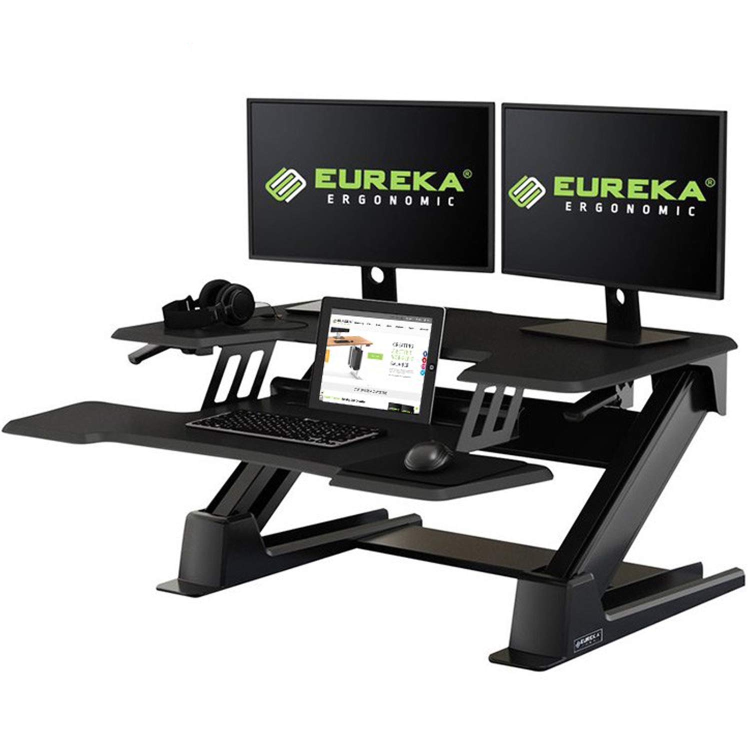 EUREKA ERGONOMIC 36" Adjustable Standing Desk (V2Black) Amazon.co.uk