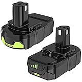 2 Pack 3.0Ah Lithium-ion Replacement Batteries