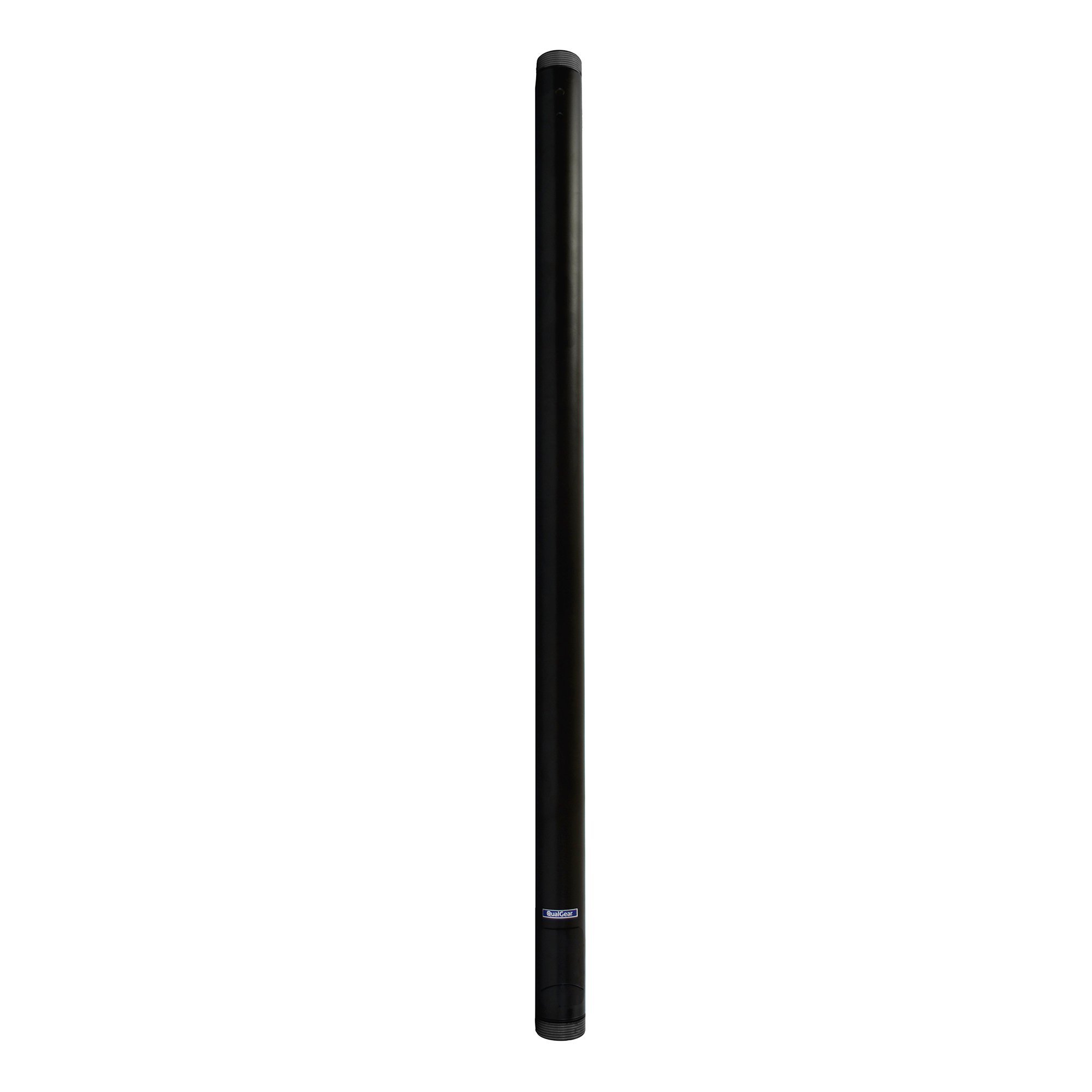 QualGear QG-PRO-PM-3FT-B Pro-AV 1.5" Npt Threaded Pipe, 3' Length Projector Accessory