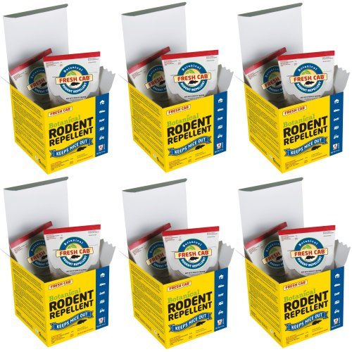 Fresh Cab Rodent Repellent, 6 Pack Fresh Cab Rodent Repellent, 6 Pack