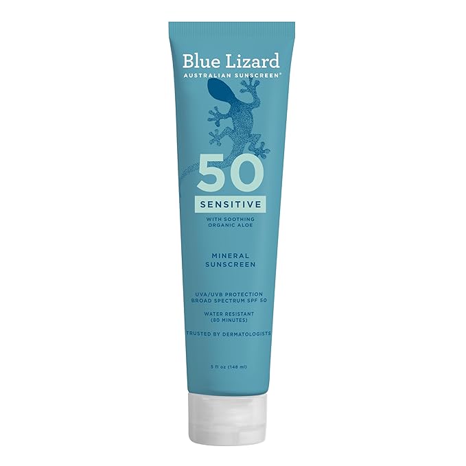 Blue Lizard Sensitive Mineral Sunscreen SPF 50
