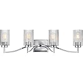 Maxim Lighting 21374CRPN Rigata 4-Light Bath Vanity, Polished Nickel