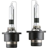 GTMOTO D2R Bulb for 05-07 Toyota Avalon Sienna HID Headlight Xenon Low Beam | 85126 66050 66250 OEM Headlamp 35W Dipped Light Direct Replacement, 6000K Cool Bright White D2RC1 Front Lamp, 2-Pack