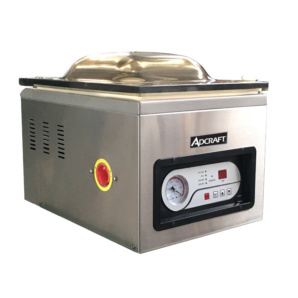 Adcraft VS-300 Countertop Vacuum Packaging Machine 11-1/2"W x 15-1/4"D x 2-3/4"H Single Chamber