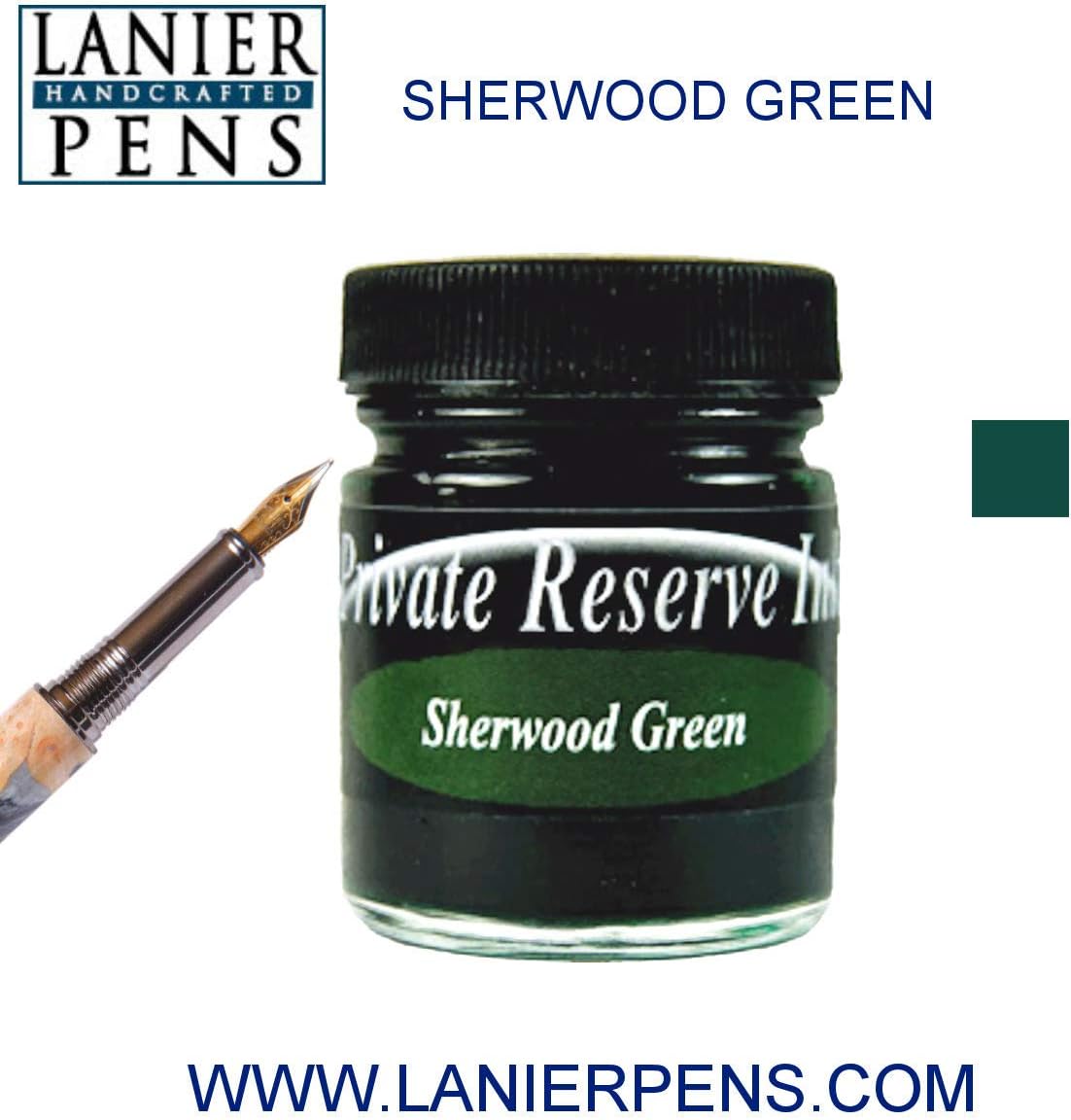 Private Reserve Ink, 60ML Ink Bottle – Sherwood Green