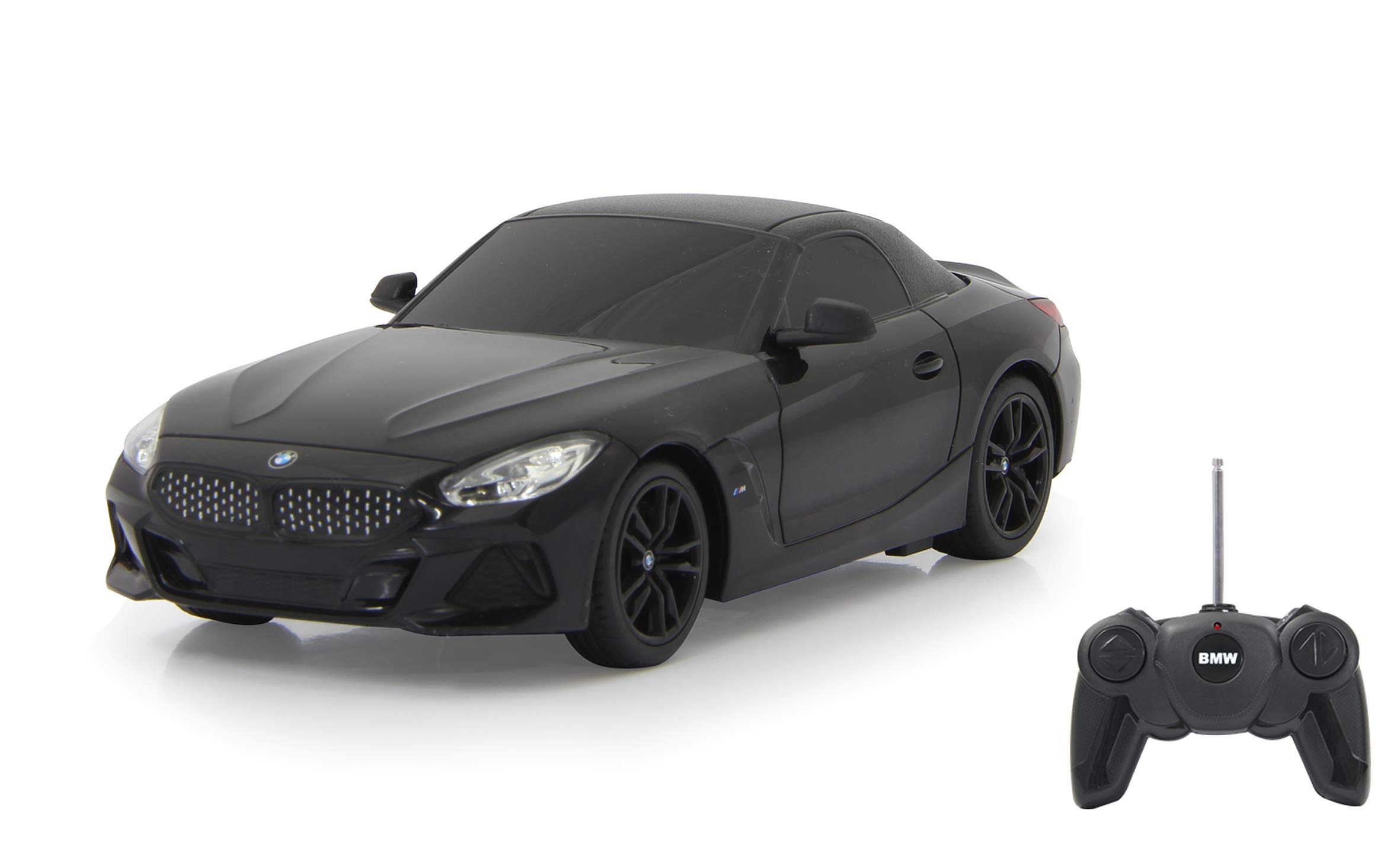 JAMARA BMW Z4 Roadster 1:24 2.4GHz - Officially Licensed, Approx. 1 Hour Driving Time at Approx. 9 km/h, Perfectly Replicated Details, Workmanship, Black