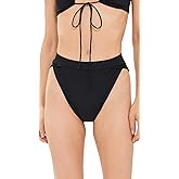 Riot Swim Women's Vista High-Waist Bikini Bottoms