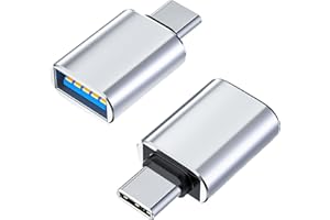 2pcs USB C to USB Adapter Thunderbolt 3 to USB 3.0 OTG Adapter Compatible with MacBook Pro,Galaxy S9 S10 S20 S21 S22 Ultra,iP