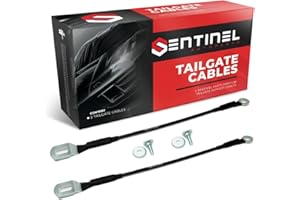 S Sentinel Parts Support Tailgate Cable Left and Right Compatible with 1995-2004 Tacoma Replaces # 65770-04030