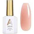AILLSA Nude Gel Polish Authentic Self Neutral Gel Nail Polish Sheer Skin Color Translucent Gel Polish Long Lasting Natural Jelly Nails Soak Off U V Gel for French Manicure Nail Art at Home 0.51 Fl Oz