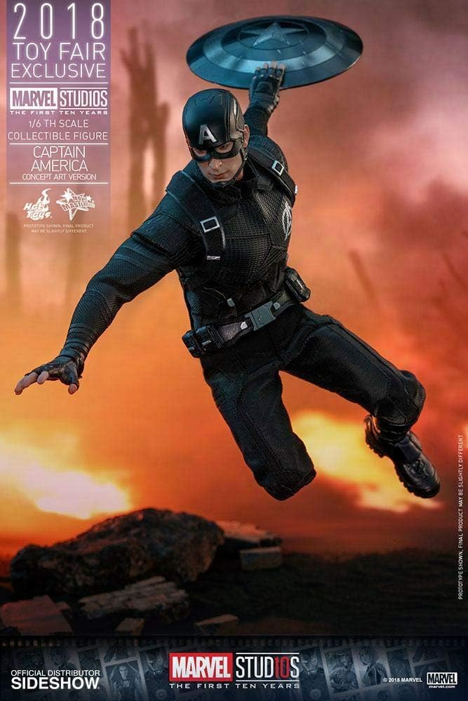 captain america hot toys concept art