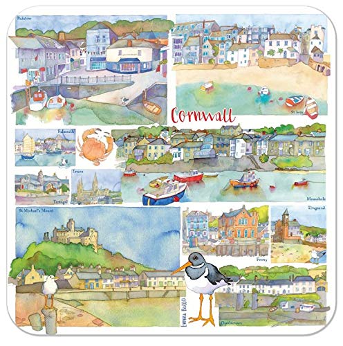 Emma Ball - "Cornwall Coasters - Set of 4