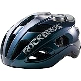 ROCKBROS Helmet for Adults, Size 58-62 cm for Riders | Adjustable Dial, Interior Padding, Air Vents, Mountain &amp; Road Bike MTB Commuting