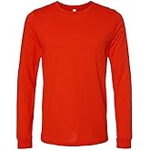 Bella + Canvas - Unisex Jersey Long Sleeve Tee - 3501 - M - Poppy