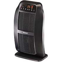 Amazon.com: Honeywell HeatGenius Ceramic Heater, Black – Easy to Use Space  Heater with Multi-Directional Heating, Digital Controls and Programmable  Thermostat : Everything Else