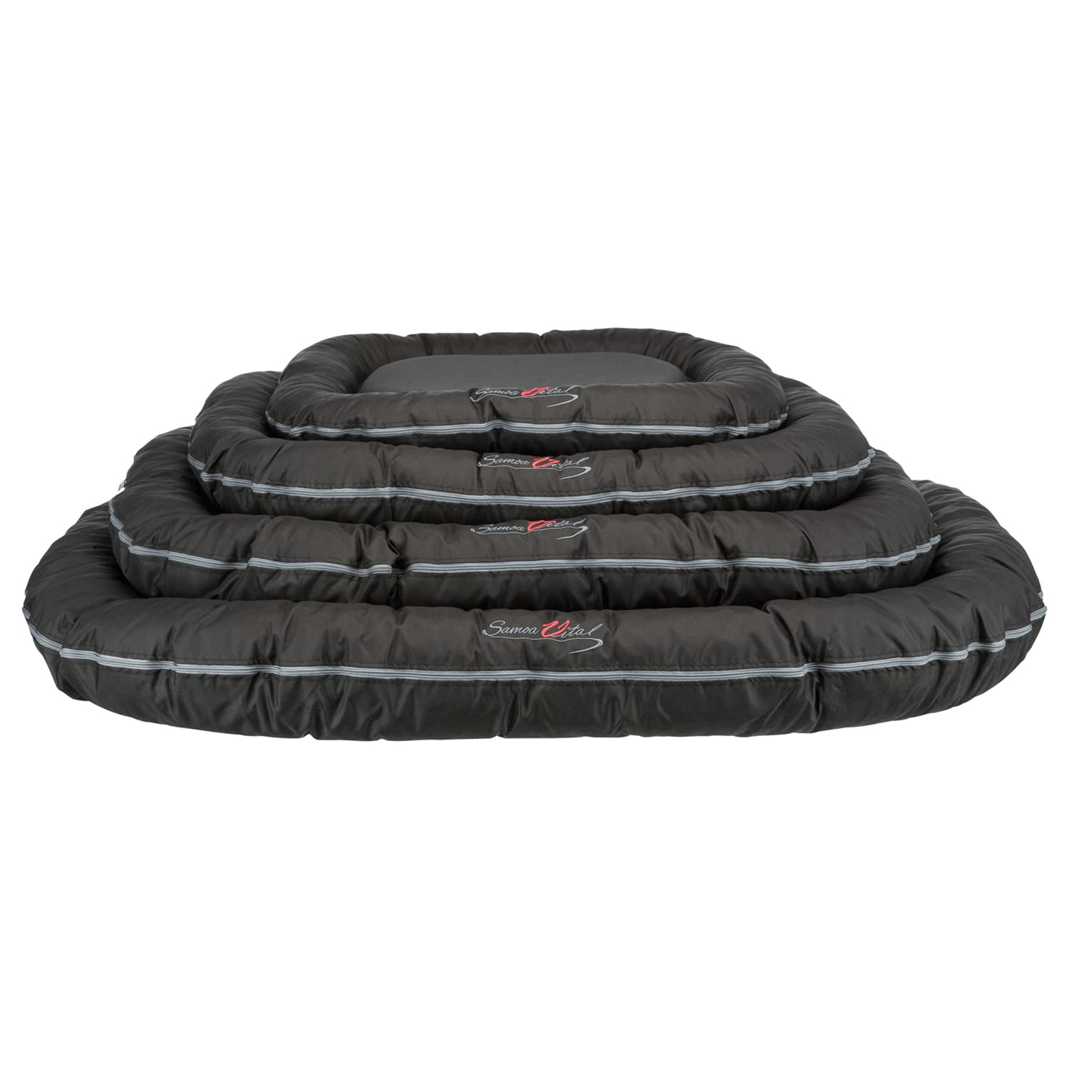 TRIXIE Samoa Vital Cushion 90 × 70 cm Black Dog