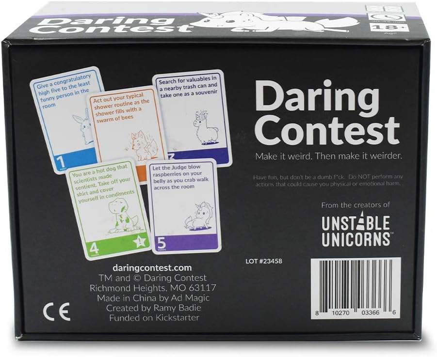 TeeTurtle TEE3897DCBSG1 Daring Contest, White - Image 3