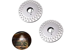 ALOVEXIONG 2 Pieces Patio Umbrella Lights, Outdoor Light,Multi Mode,48 LED String Lights Waterproof Umbrella Pole Lights for Patio Umbrellas, Camping Tents and Other Outdoor Use (AA Batteries NOT Included)